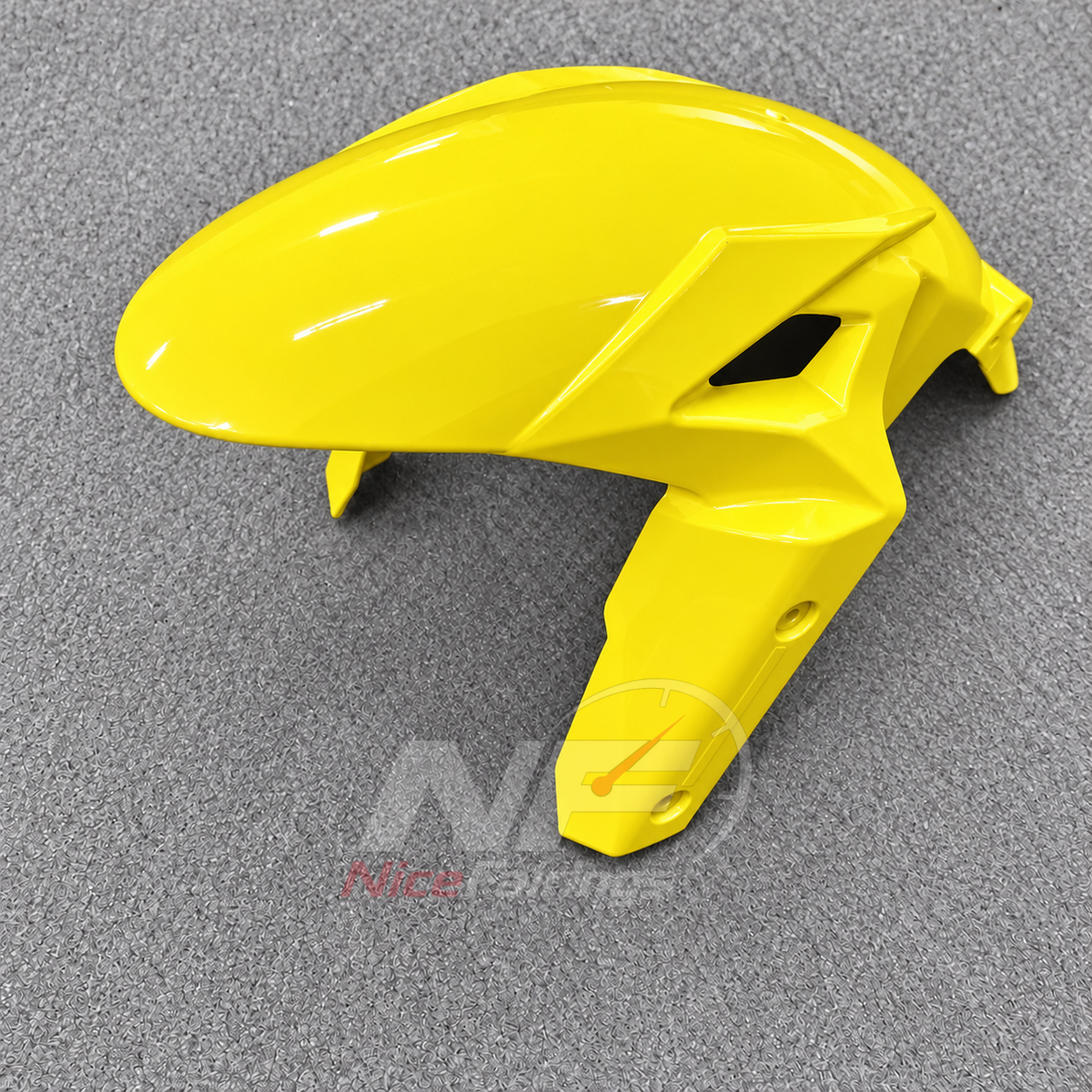 Motorcycle Fairing Kit Fits 2026 KAWASAKI Z1100 - Injection-Molded ABS Plastic - Yellow | NiceFairings - front angle image