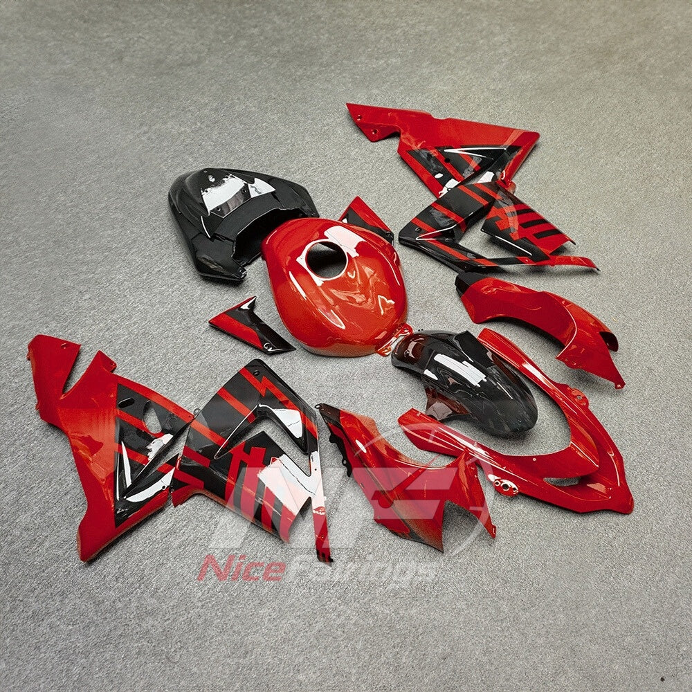 Motorcycle Fairing Kit Fits 2004-2005 KAWASAKI ZX10R - ABS Plastic Cowling | NiceFairings - front angle image