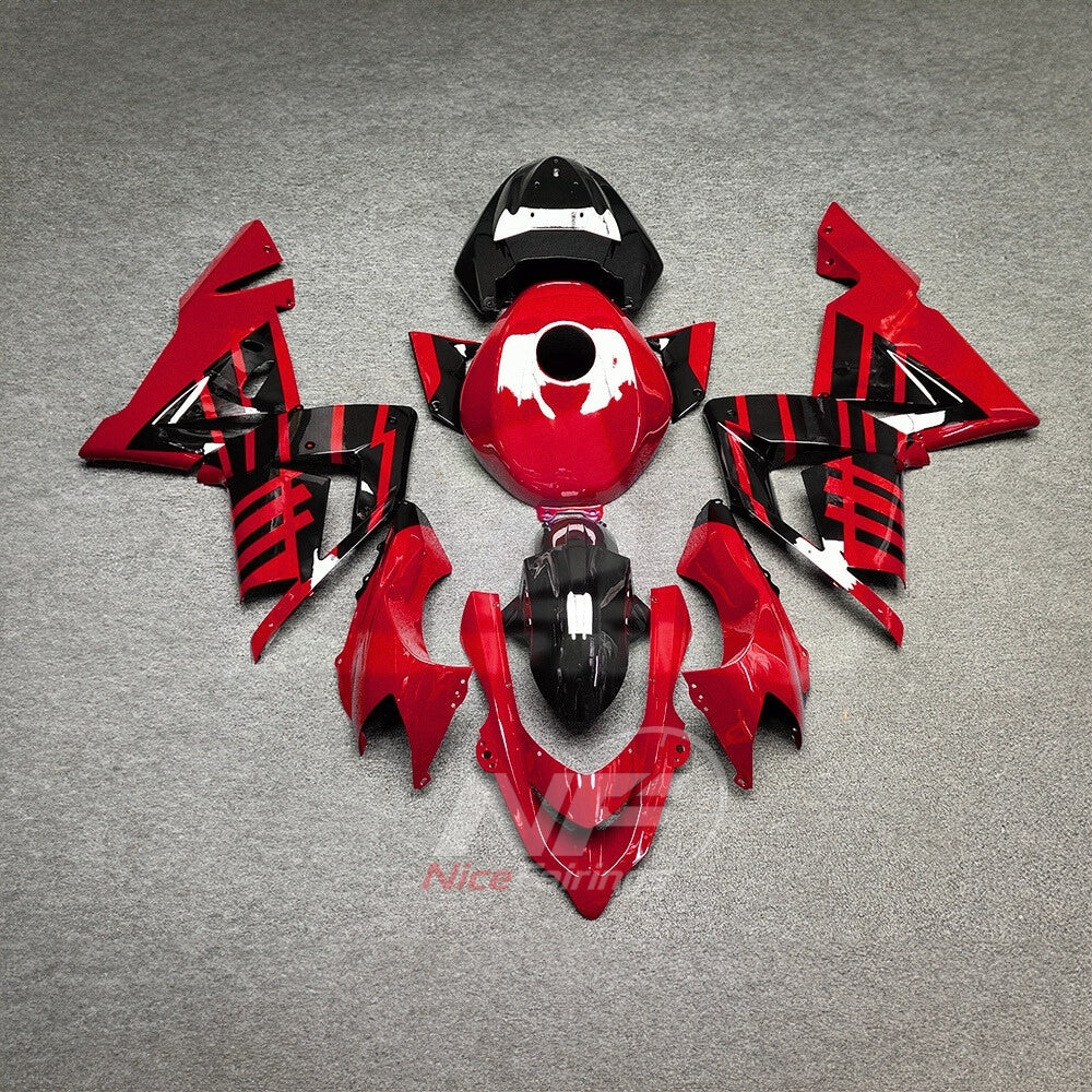 KAWASAKI ZX10R 2004-2005 - Red-black graphics - paint design NO.4 option image