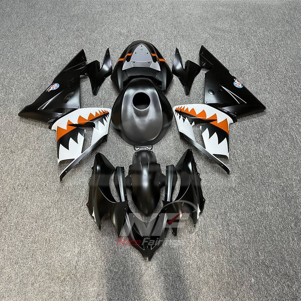 ABS Plastic Fairing Kit Fits 2004-2005 KAWASAKI ZX10R - Shark Design Bodywork | NiceFairings - main product image