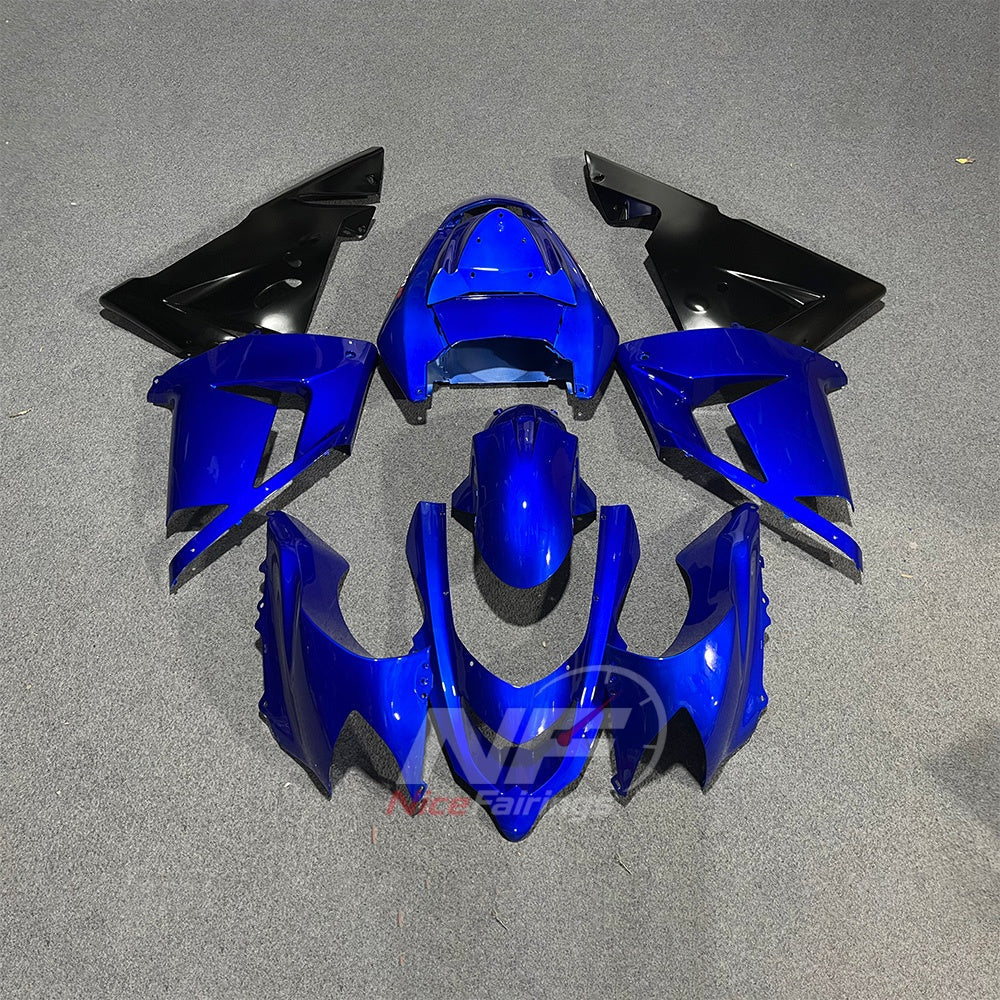 Fairing Kit Fits 2004-2005 KAWASAKI ZX10R - ABS Plastic - Blue | NiceFairings - main product image