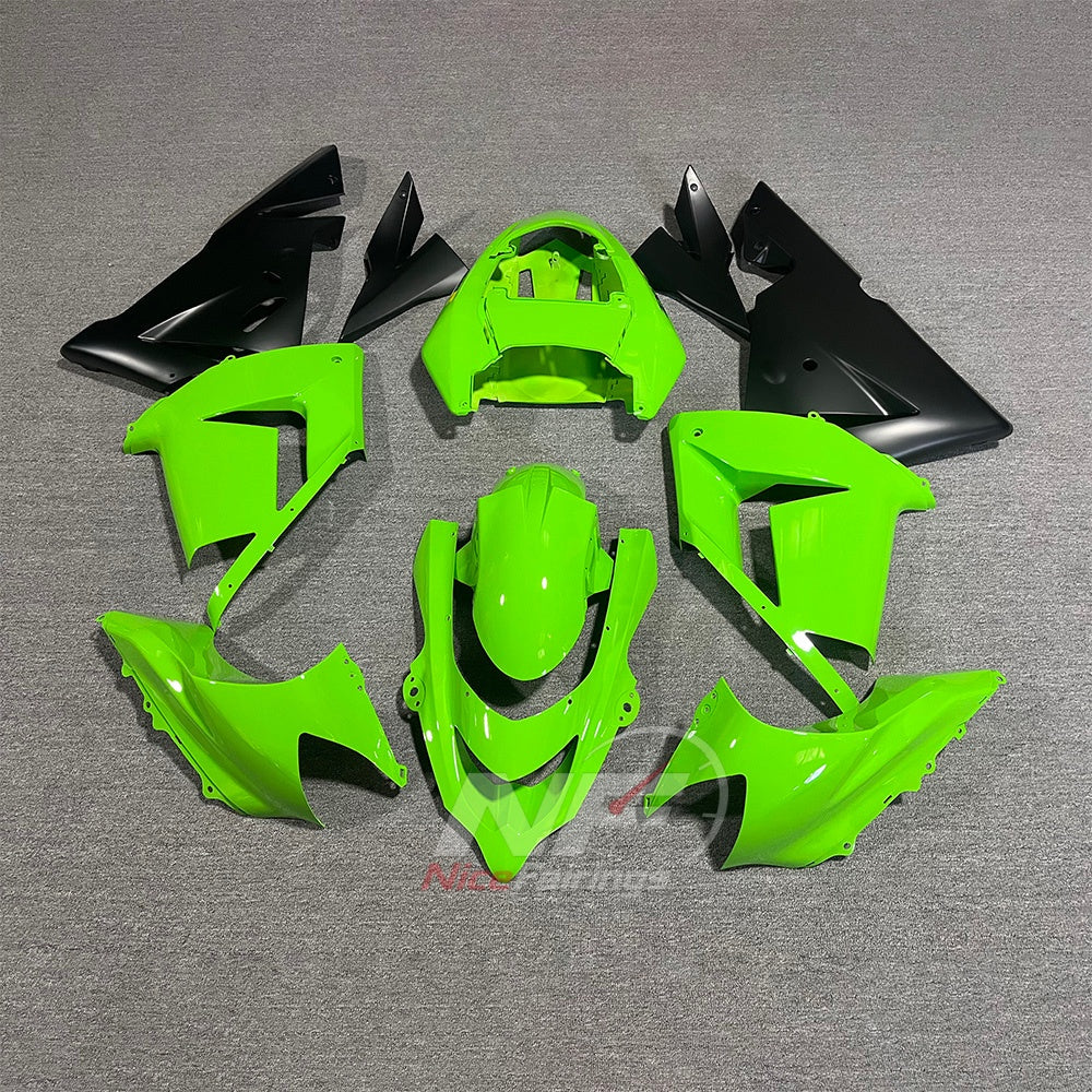 KAWASAKI ZX10R 2004-2005 - Green bodywork - paint design NO.2 option image