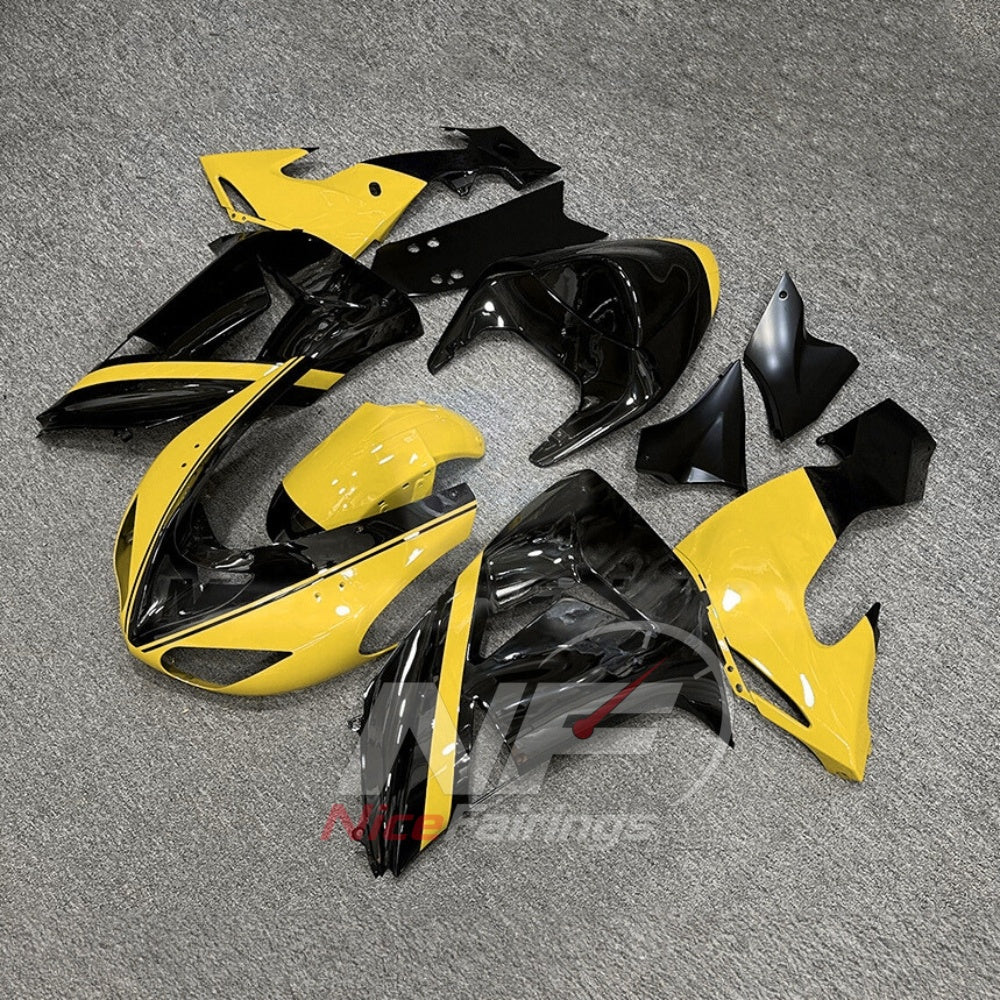 ABS Plastic Fairing Kit Fits 2006-2007 KAWASAKI ZX10R - Motorcycle Bodywork | NiceFairings - front angle image