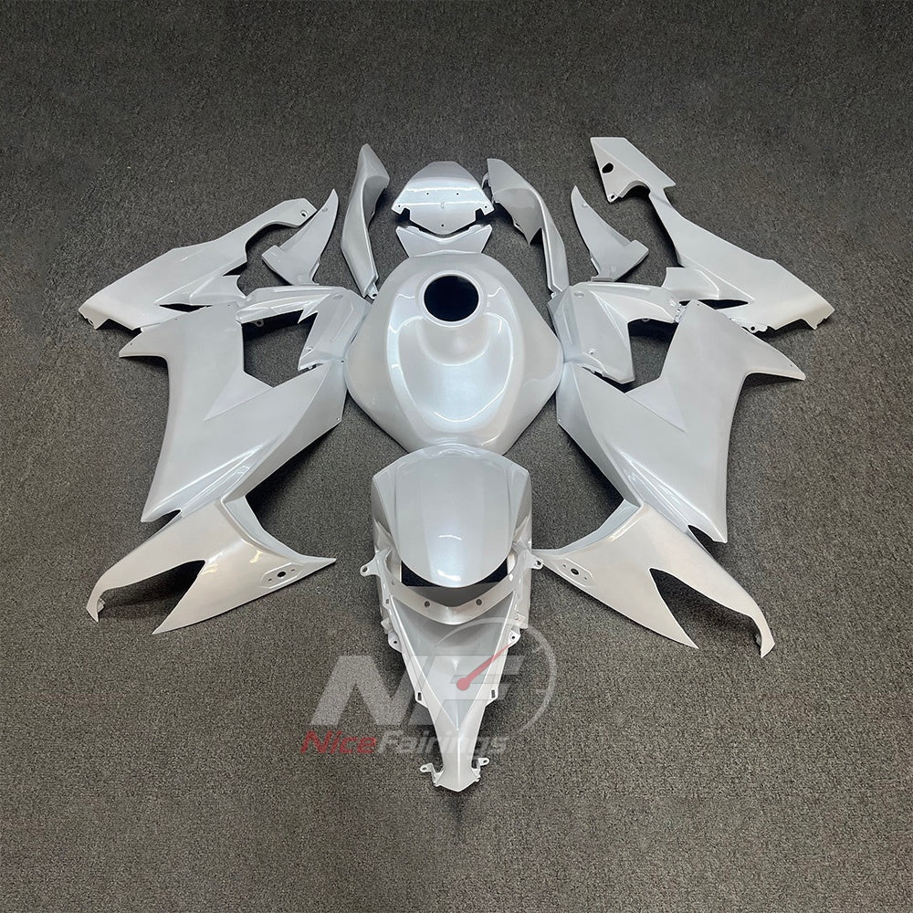 KAWASAKI ZX10R 2008-2010 - White - paint design NO.3 option image