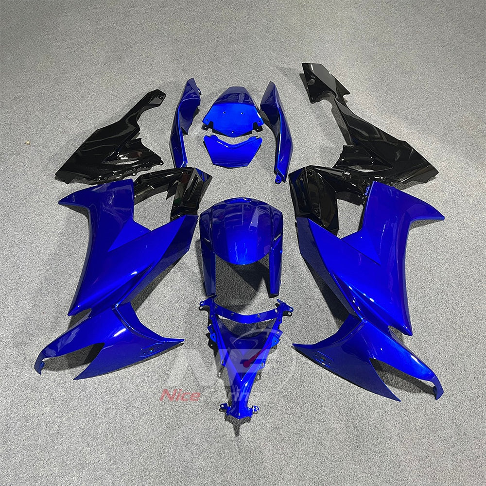 Fairing Kit Fits 2008-2010 KAWASAKI ZX10R - Blue ABS Bodywork | NiceFairings - main product image