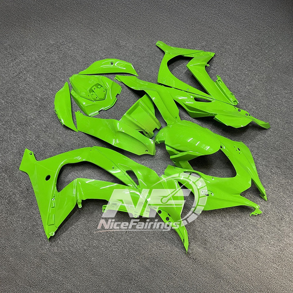 For Kawasaki ZX10R 2016-2020 Ninja Bodywork Set Fairings Kit | NiceFairings - side angle image