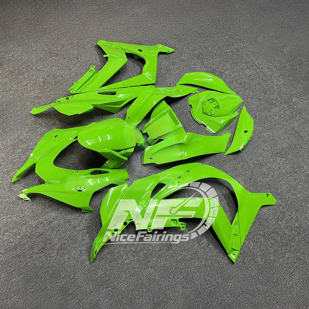 For Kawasaki ZX10R 2016-2020 Ninja Bodywork Set Fairings Kit | NiceFairings - front angle image