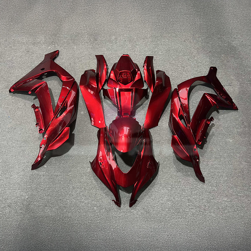 For Kawasaki ZX10R 2016-2020 Ninja Custom Painted Bodywork Plastic Fairings Kit | NiceFairings - paint design NO.1 option image