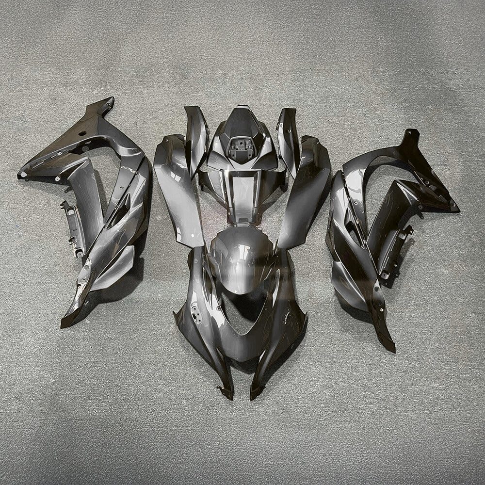 For Kawasaki ZX10R 2016-2020 2020 Carbon Fiber Custom Painted Match OEM Color 100% P Fairings Kit | NiceFairings - paint design NO.6 option image