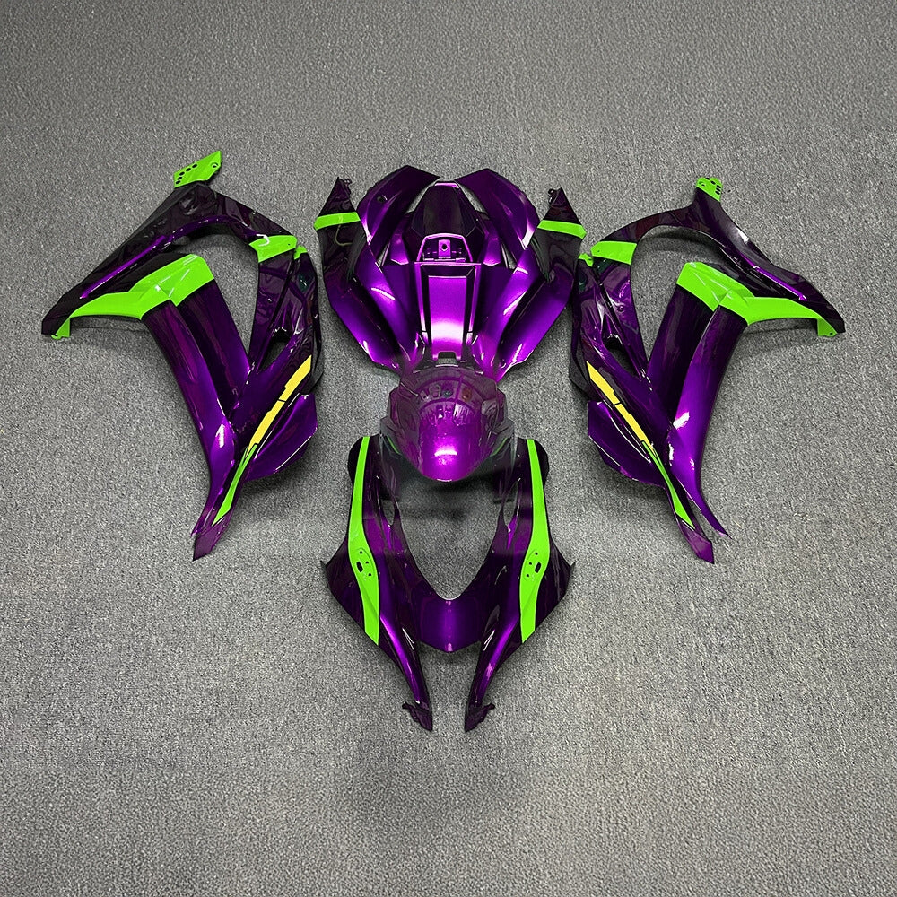 For Kawasaki ZX10R 2016-2020 Ninja Custom Painted Bodywork Plastic Fairings Kit | NiceFairings - paint design NO.5 option image