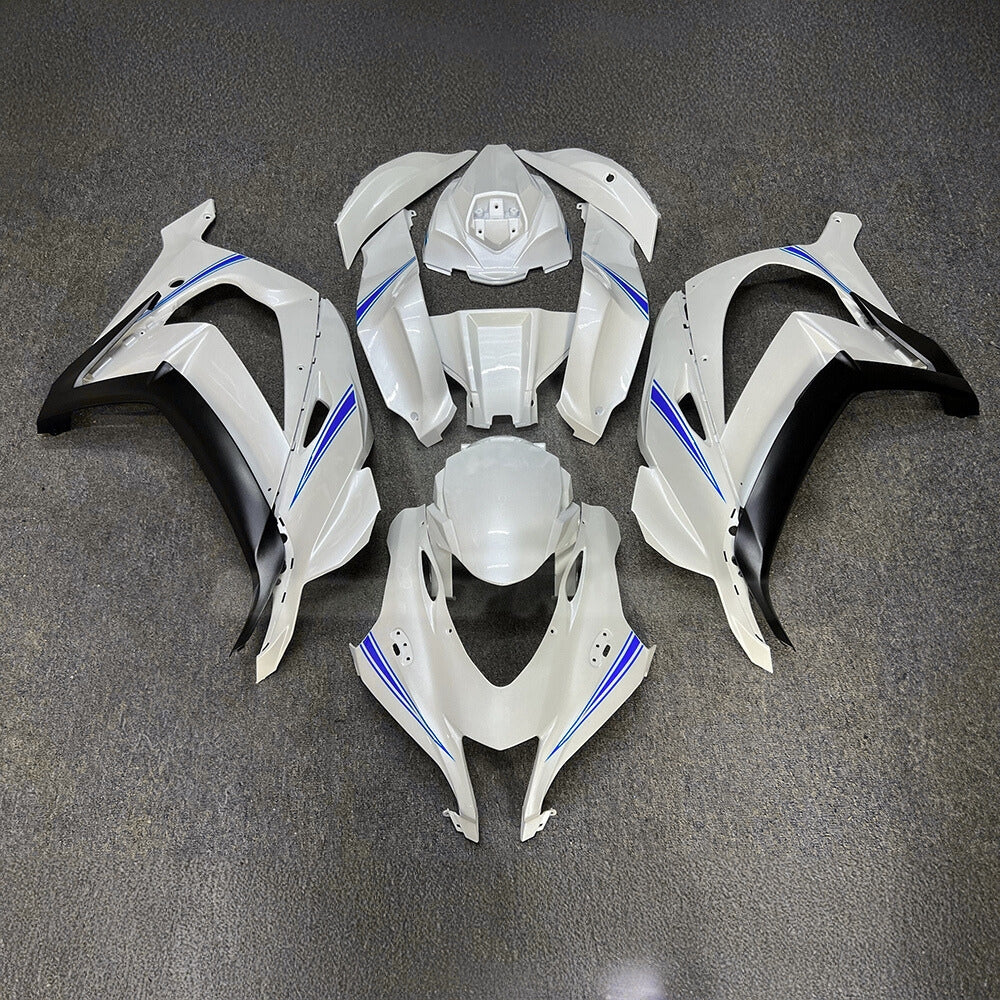 For Kawasaki ZX10R 2016-2020 Ninja Plastic Racing Full Bodywork Fairings Kit | NiceFairings - paint design NO.4 option image