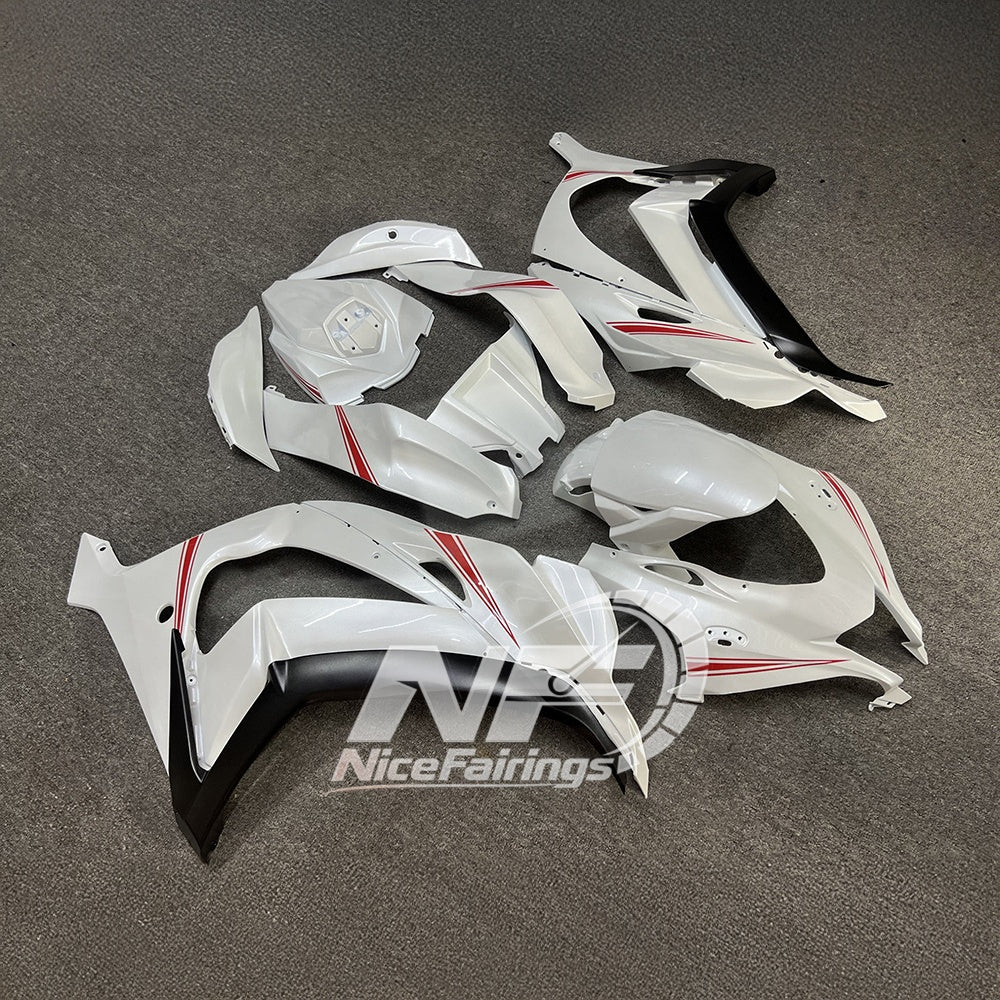 For Kawasaki ZX10R 2016-2020 Ninja Plastic Racing Full Bodywork Fairings Kit | NiceFairings - side angle image