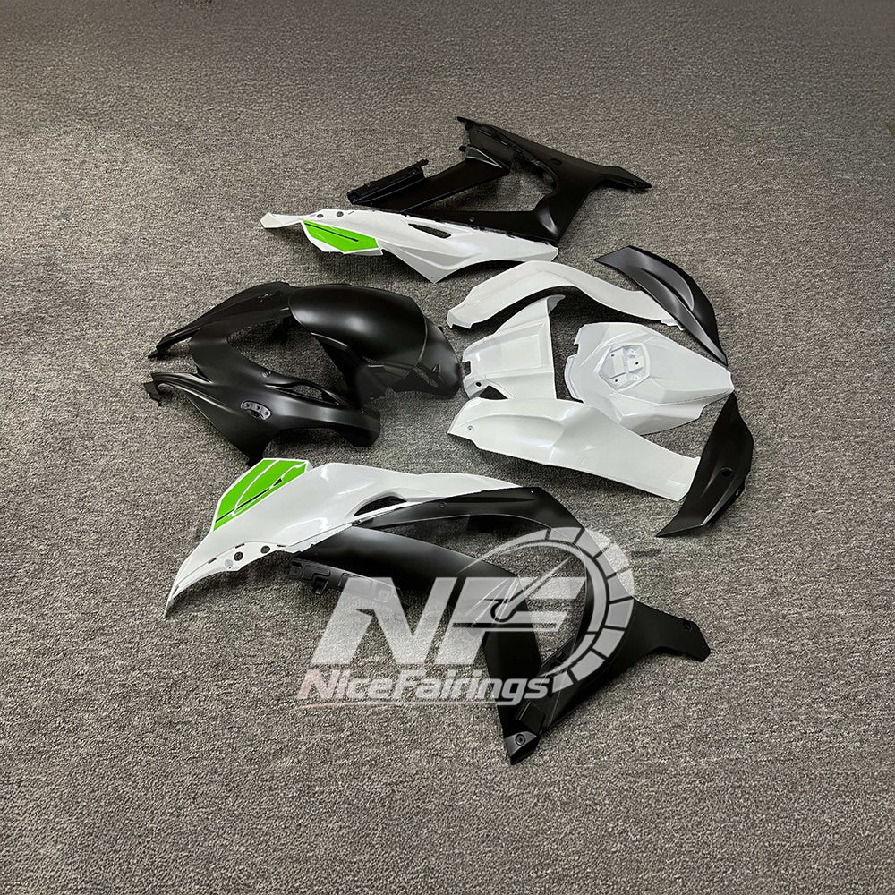 For Kawasaki ZX10R 2016-2020 Aftermarket Carbon Fiber Full Easy Bolt-on Custom Paint Fairings Kit | NiceFairings - rear angle image