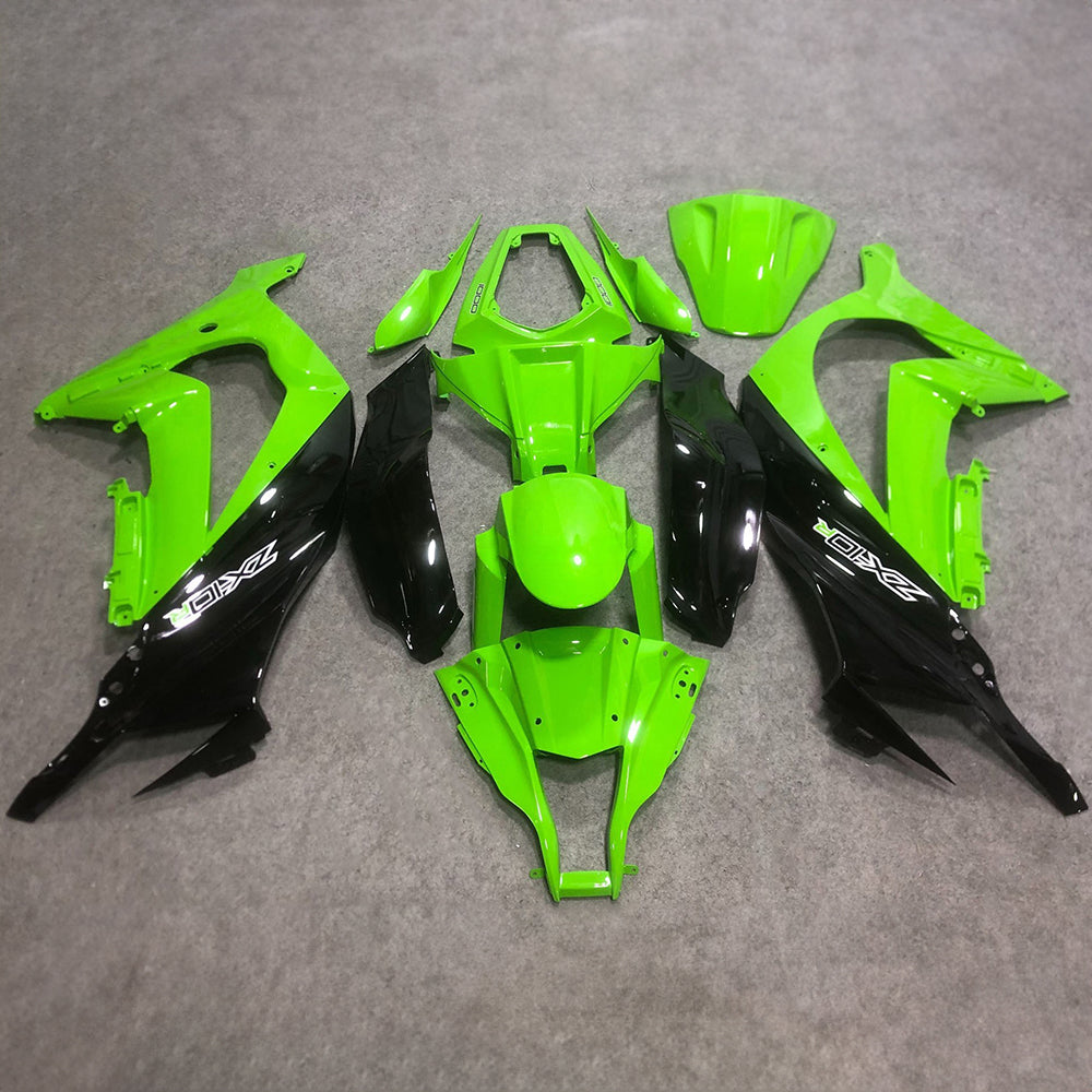 For Kawasaki ZX10R 2016-2020 2020 Carbon Fiber Street Custom Painted Any Color Pre-d Fairings Kit | NiceFairings - paint design NO.7 option image