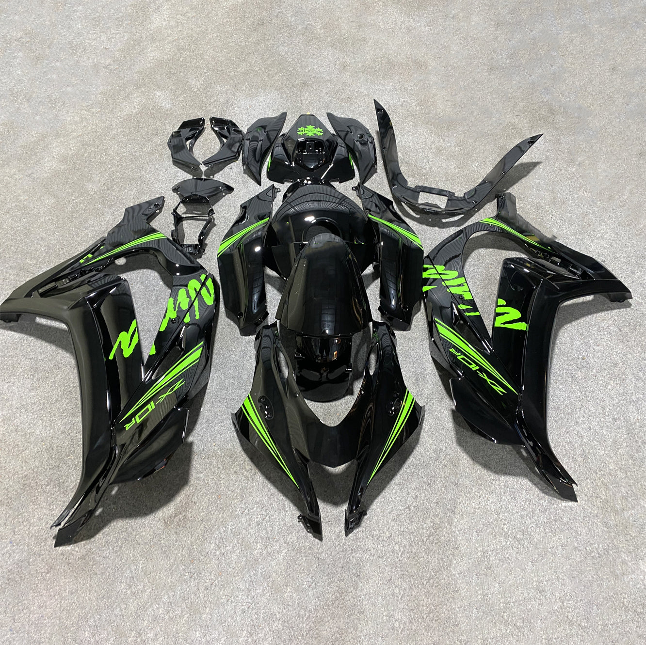 For KAWASAKI ZX10R 2016-2020 Design 01 Fairings Kit | NiceFairings - paint design NO.6 option image