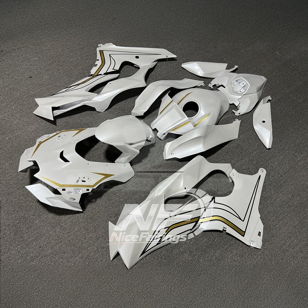 For Kawasaki ZX10R 2021-2026 Custom Painted Body Rebuild Replacement Bo Fairings Kit | NiceFairings - front angle image