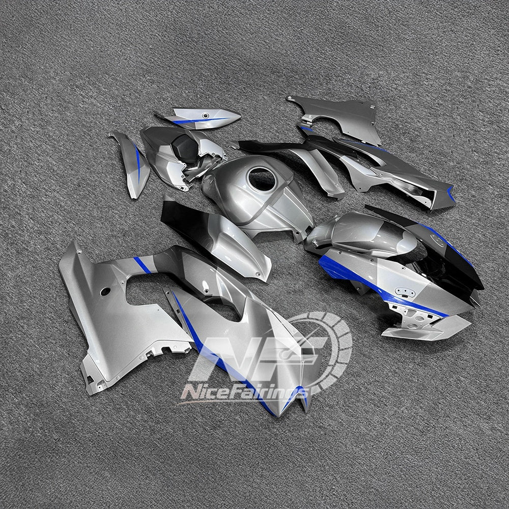 For Kawasaki ZX10R 2021-2026 Plastic Bodywork 100% Fit Fairings Kit | NiceFairings - side angle image