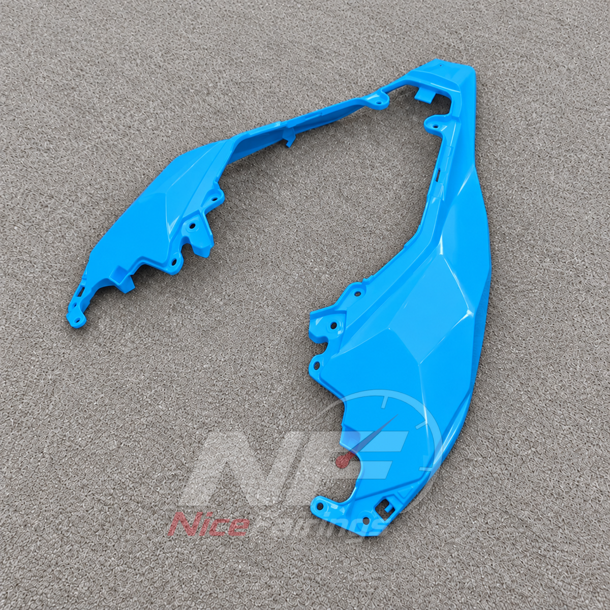 Fairing Kit Fits 2026-2027 KAWASAKI ZX10R - ABS Plastic Bodywork - Cyan White | NiceFairings - additional angle image