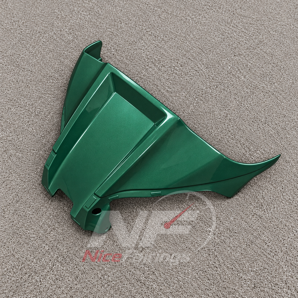 Motorcycle Fairing Kit Fits 2026-2027 KAWASAKI ZX10R - Aftermarket ABS Panels - Emerald Green | NiceFairings - additional angle image