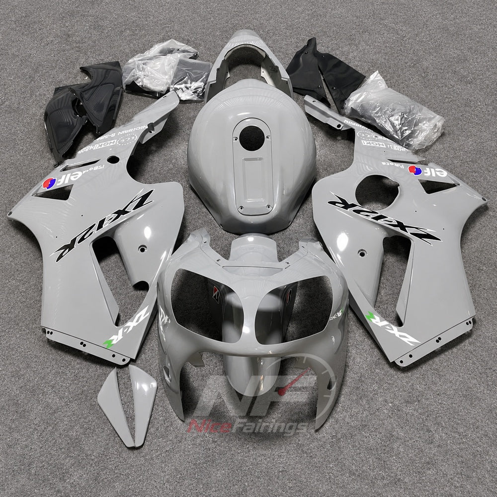 Motorcycle Fairing Kit Fits 2000-2001 KAWASAKI Ninja ZX-12R - ABS Plastic Bodywork - Lime Green Black | NiceFairings - paint design NO.2 option image