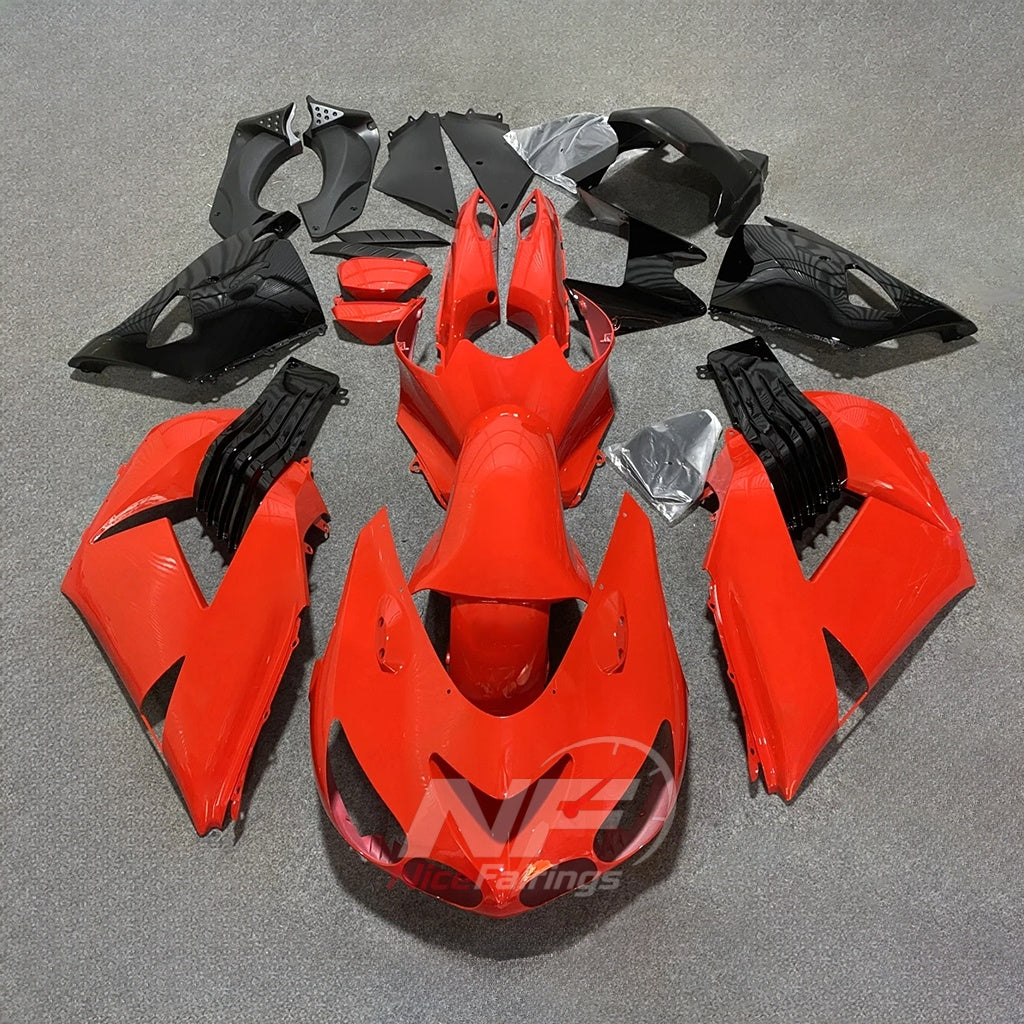 Replacement Fairings Fit 2006-2011 KAWASAKI Ninja ZX-14 / ZZR1400 - ABS Plastic Bodywork - Purple Gray Black | NiceFairings - paint design NO.4 option image