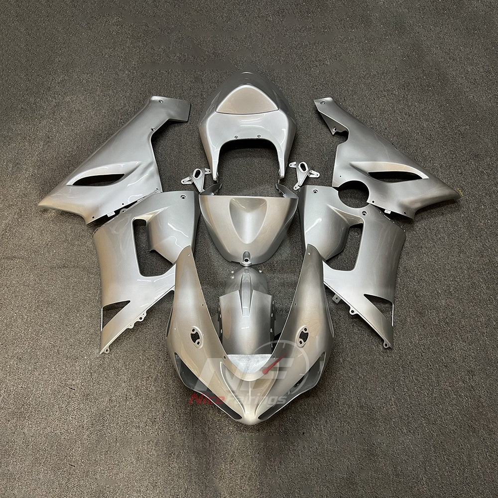 Kawasaki ZX6R 2005-2006 Pale beige bodywork - front view
