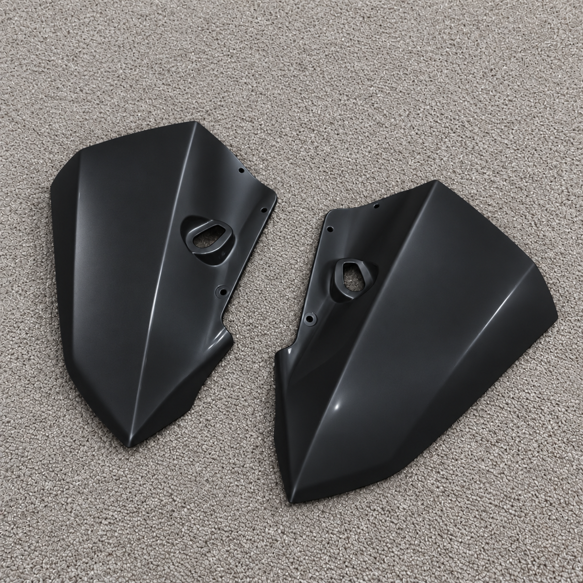 Motorcycle Fairing Kit Fits 2005-2008 KAWASAKI KLE500 - Injection-Molded ABS Plastic - Burgundy Gray Black | NiceFairings - additional angle image
