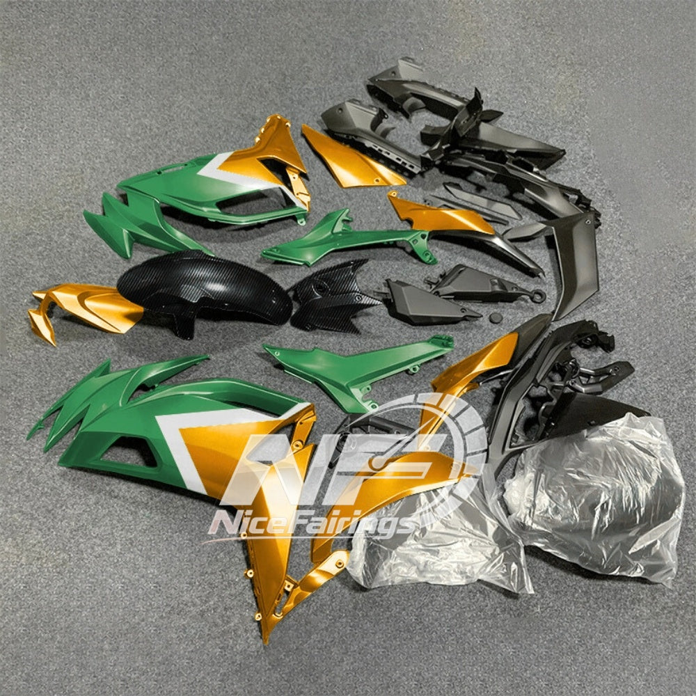 For KAWASAKI Ninja 650 ER-6F 2020-2026 Custom Painted Sportbike Fairings Kit Replacement Cowling | NiceFairings - side angle image