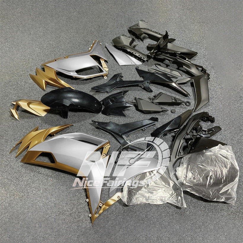 For KAWASAKI Ninja 650 ER-6F 2020-2026 Custom Painted Aftermarket ABS Fairing Kit Full Bodywork | NiceFairings - side angle image
