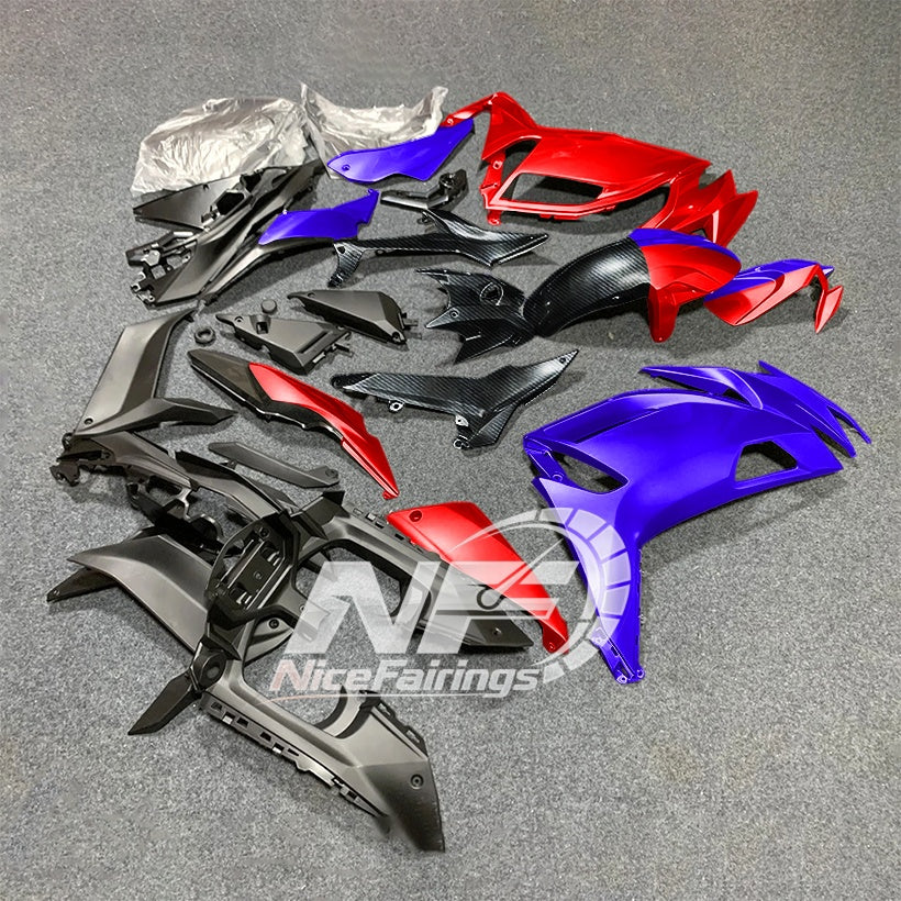For KAWASAKI Ninja 650 ER-6F 2020-2026 Red Black Sportbike Fairings Kit Replacement Cowling | NiceFairings - rear angle image