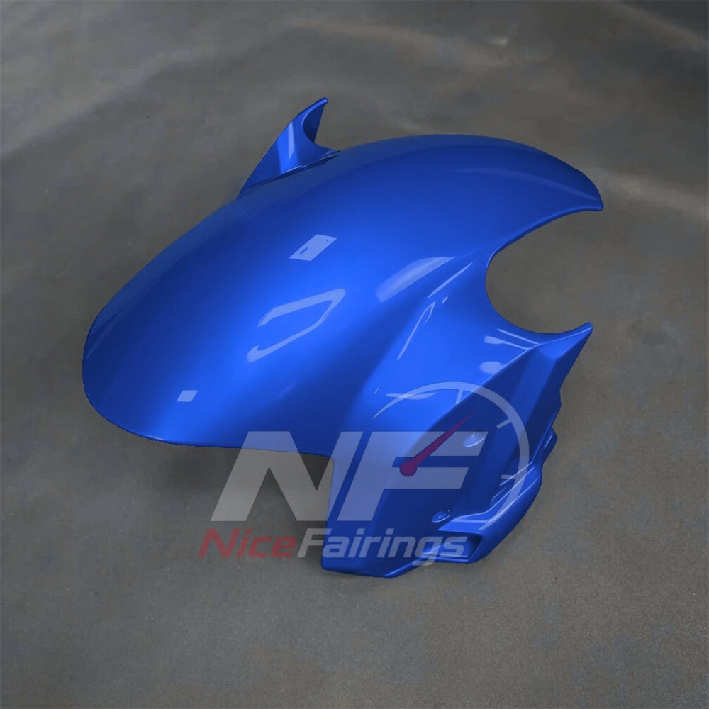 For BMW S1000RR 2025-2026 Blue Black Motorcycle Fairing Kit with Aftermarket Body Panels | NiceFairings - front angle image