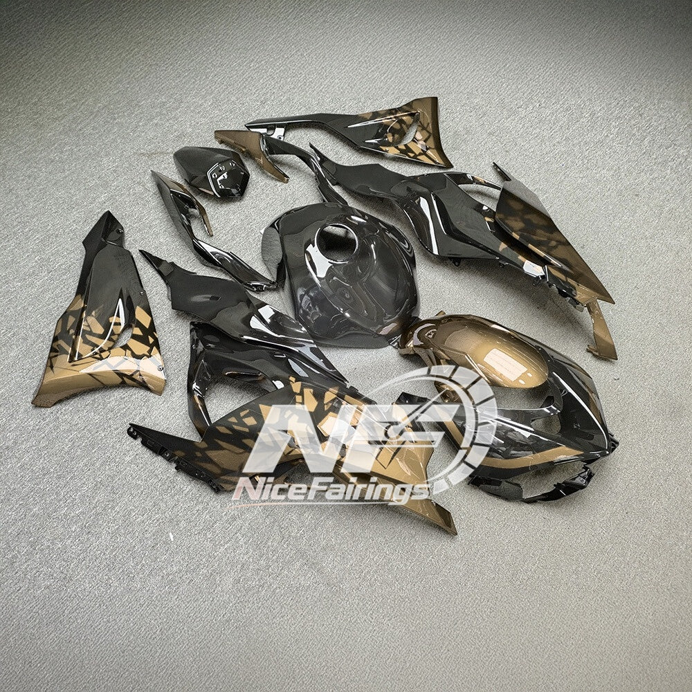 For Kawasaki ZX-6R 636 2024-2025 Replacement Fairing Set Pearl White Special Edition | NiceFairings - front angle image