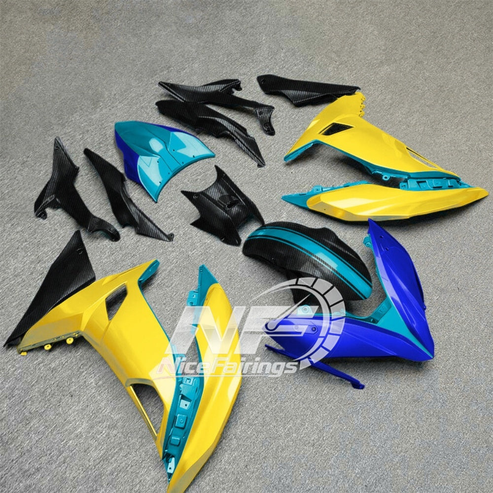 Ninja 650 2017-2019 ABS Motorcycle Plastics Style 14 | NiceFairings - front angle image