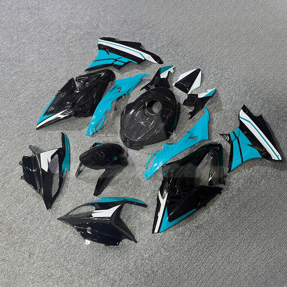 For BMW S1000RR 2017-2018 Full Body Kit Tank Cover Edition Custom Fairings, ABS Replacement Plastics Full Body Kit | NiceFairings - front angle image