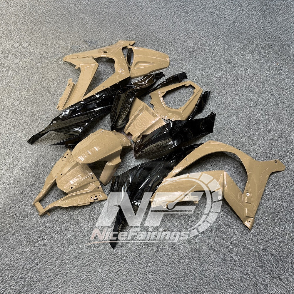 KAWASAKI ZX10R 2011-2015 Custom ABS Motorcycle Fairings | NiceFairings - front angle image