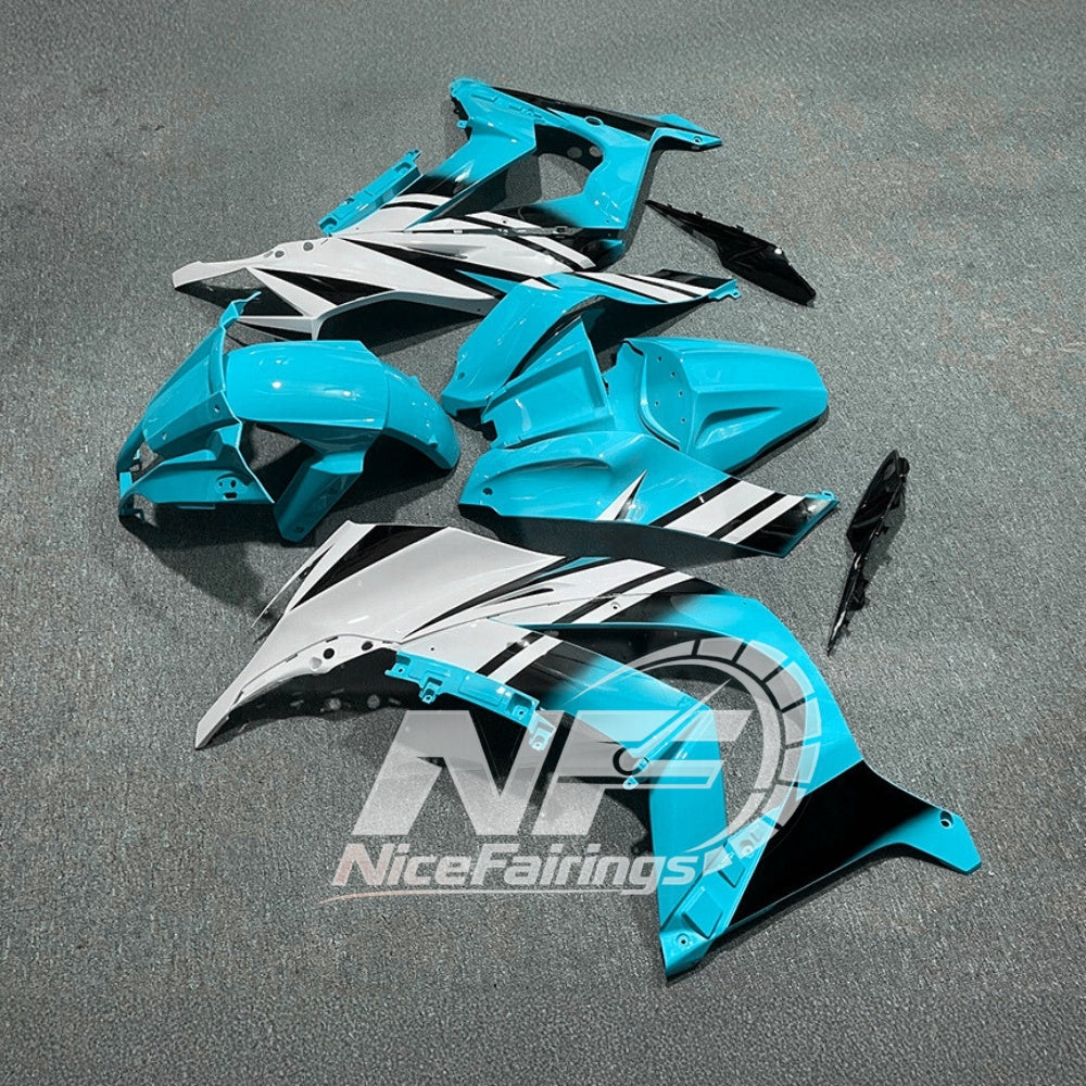 Ninja ZX10R 2011-2015 ABS Body Panels Fairing Set | NiceFairings - front angle image