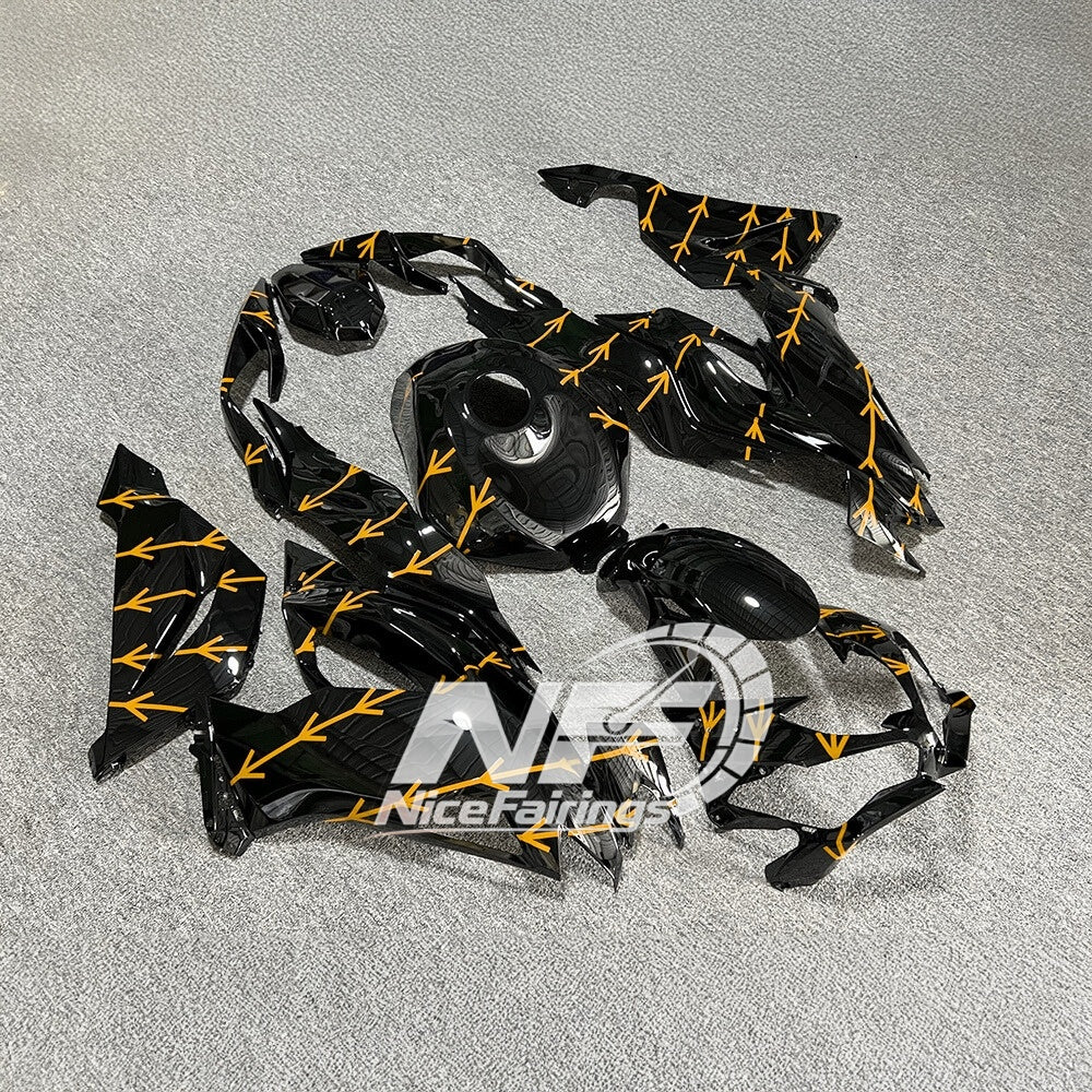 For Kawasaki ZX6R 636 2019-2023 ABS Fairing Kit Street Bodywork Signature Edition | NiceFairings - front angle image