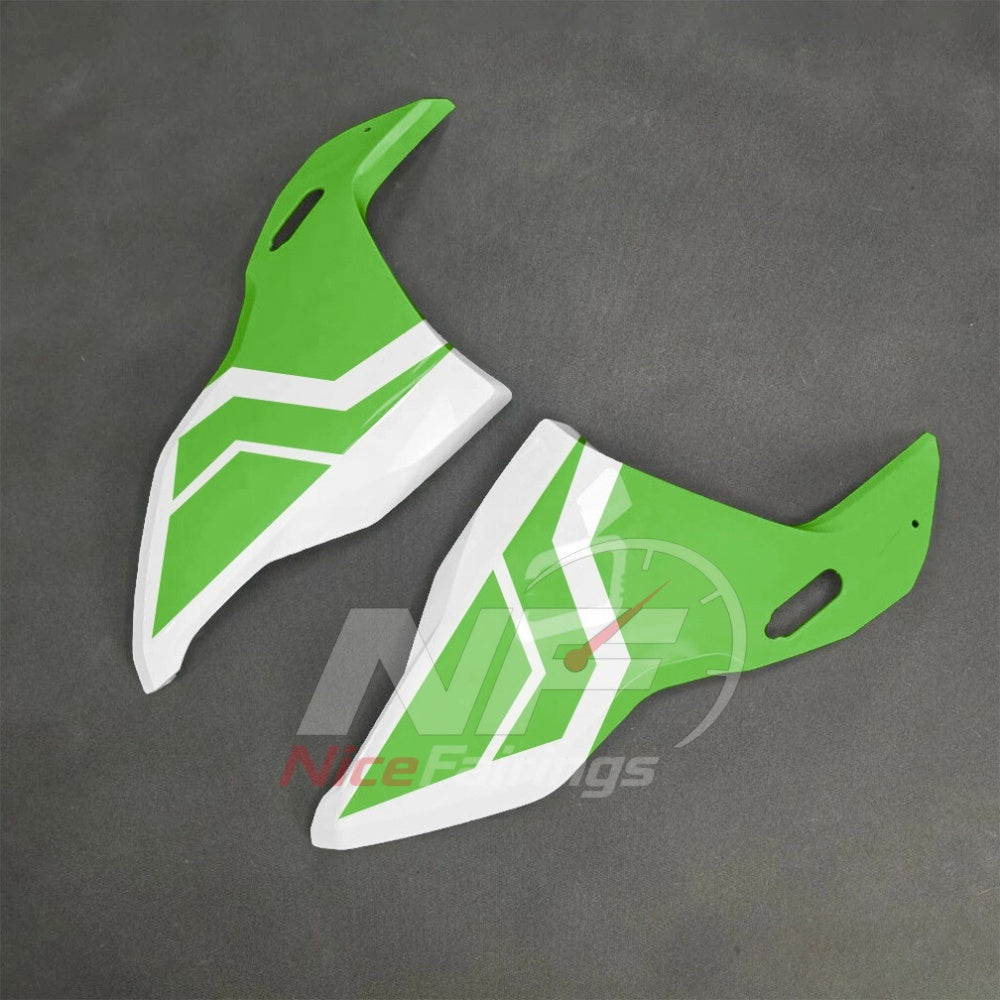 For BMW S1000RR 2025-2026 Green Black Motorcycle Fairing Kit with Aftermarket Body Panels | NiceFairings - front angle image