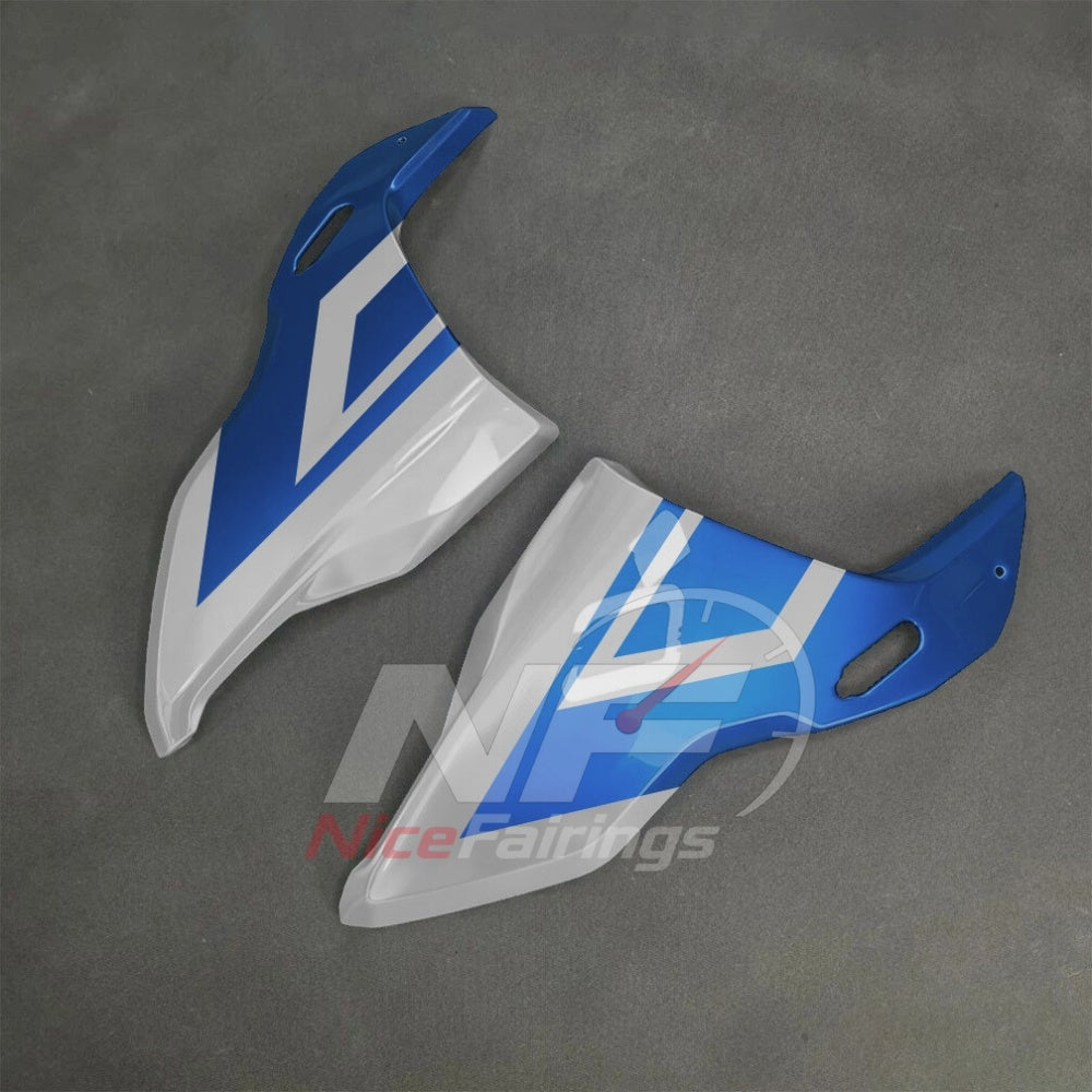 For BMW S1000RR 2025-2026 Blue Black Motorcycle Fairing Kit with Aftermarket Body Panels | NiceFairings - front angle image