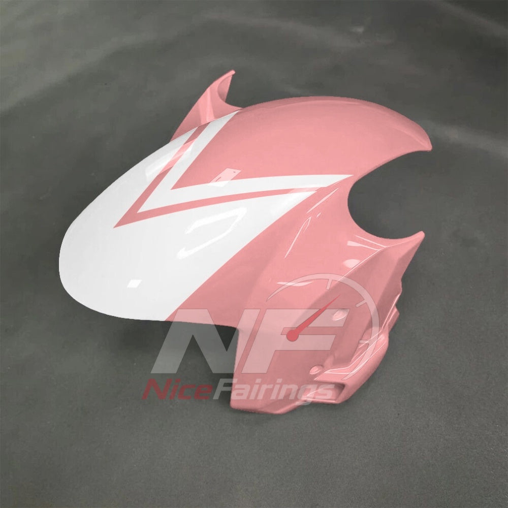 For BMW S1000RR 2025-2026 Red Black ABS Fairing Kit with Painted Bodywork and Replacement Panels | NiceFairings - front angle image