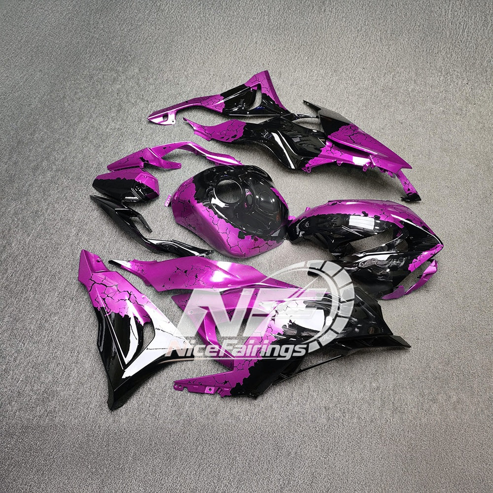 For Kawasaki ZX6R 636 2024-2025 Painted Motorcycle Bodywork Red Black Special Edition | NiceFairings - front angle image