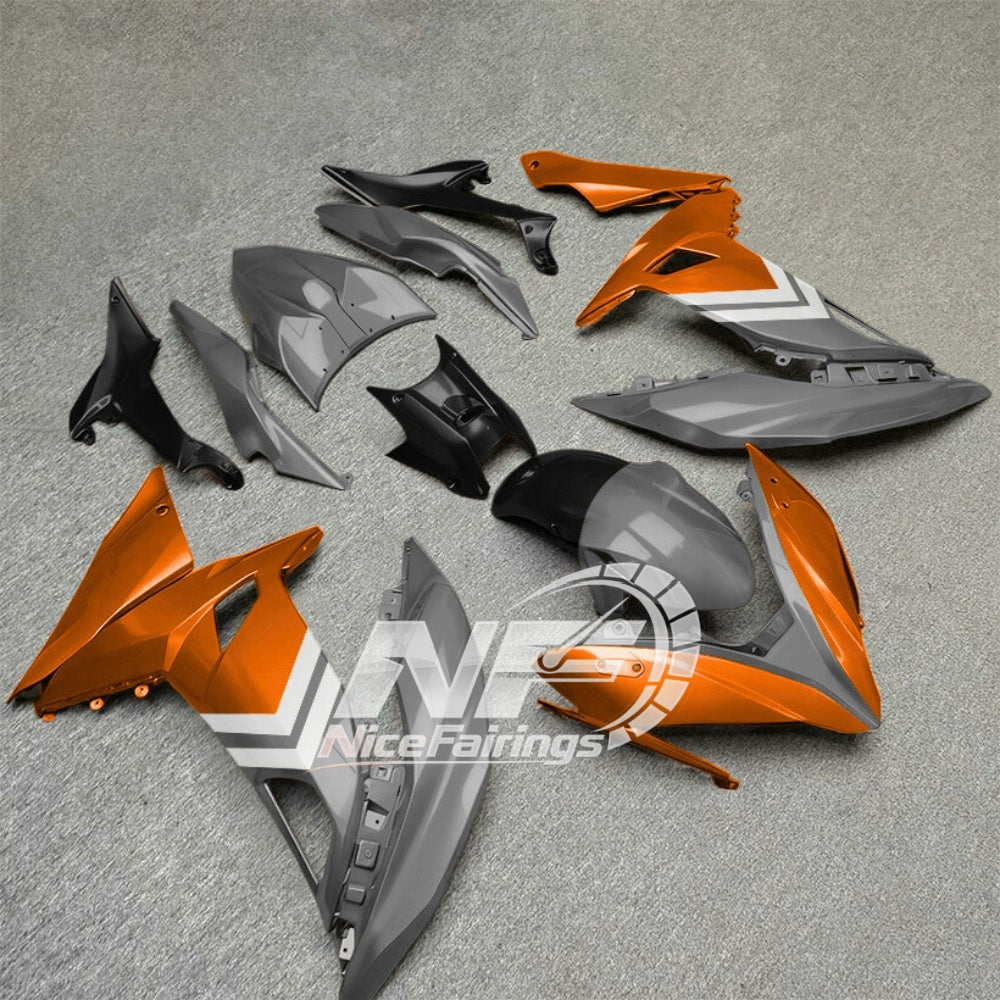 Ninja 650 2017-2019 ABS Motorcycle Plastics Style 46 | NiceFairings - front angle image