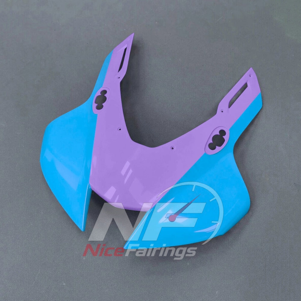 For Honda CBR1000RR-R SP 2024-2026 Blue Black ABS Fairing Kit with Painted Bodywork and Replacement Panels | NiceFairings - front angle image