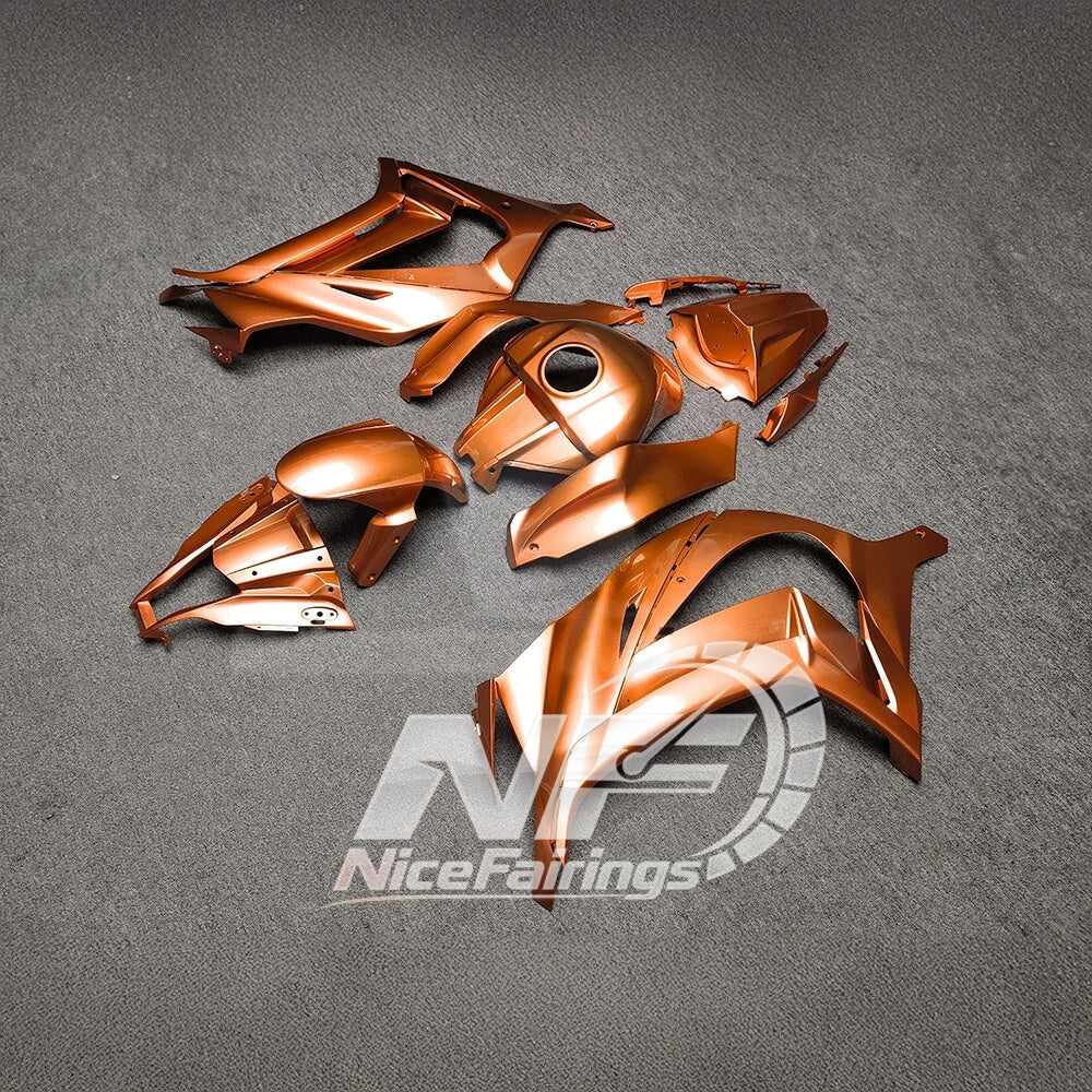 For Ninja ZX10R 2011-2015 Full Motorcycle Bodywork Kit | NiceFairings - front angle image