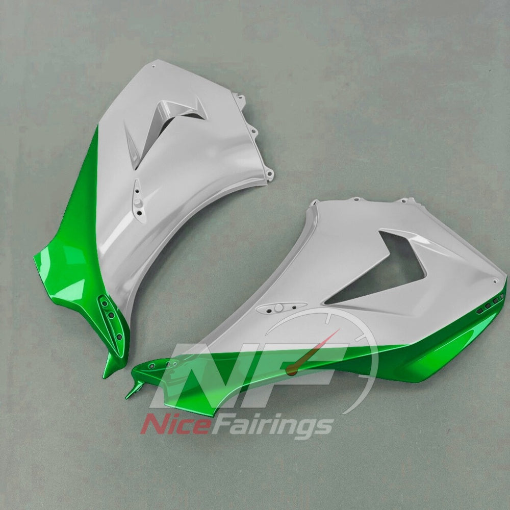 For Honda CBR1000RR-R SP 2024-2026 Green Black Motorcycle Fairing Kit with Aftermarket Body Panels | NiceFairings - front angle image