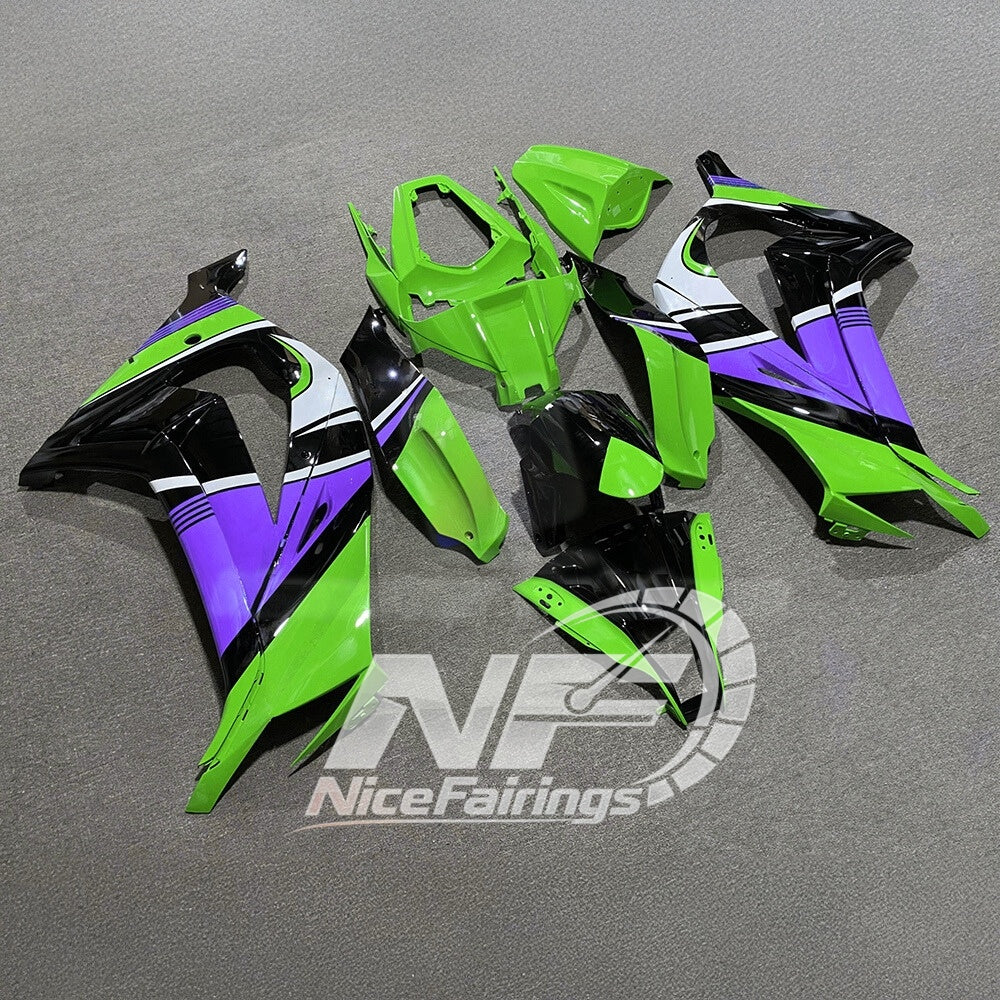 For Ninja ZX10R 2011-2015 Aftermarket Fairing Body Kit | NiceFairings - front angle image