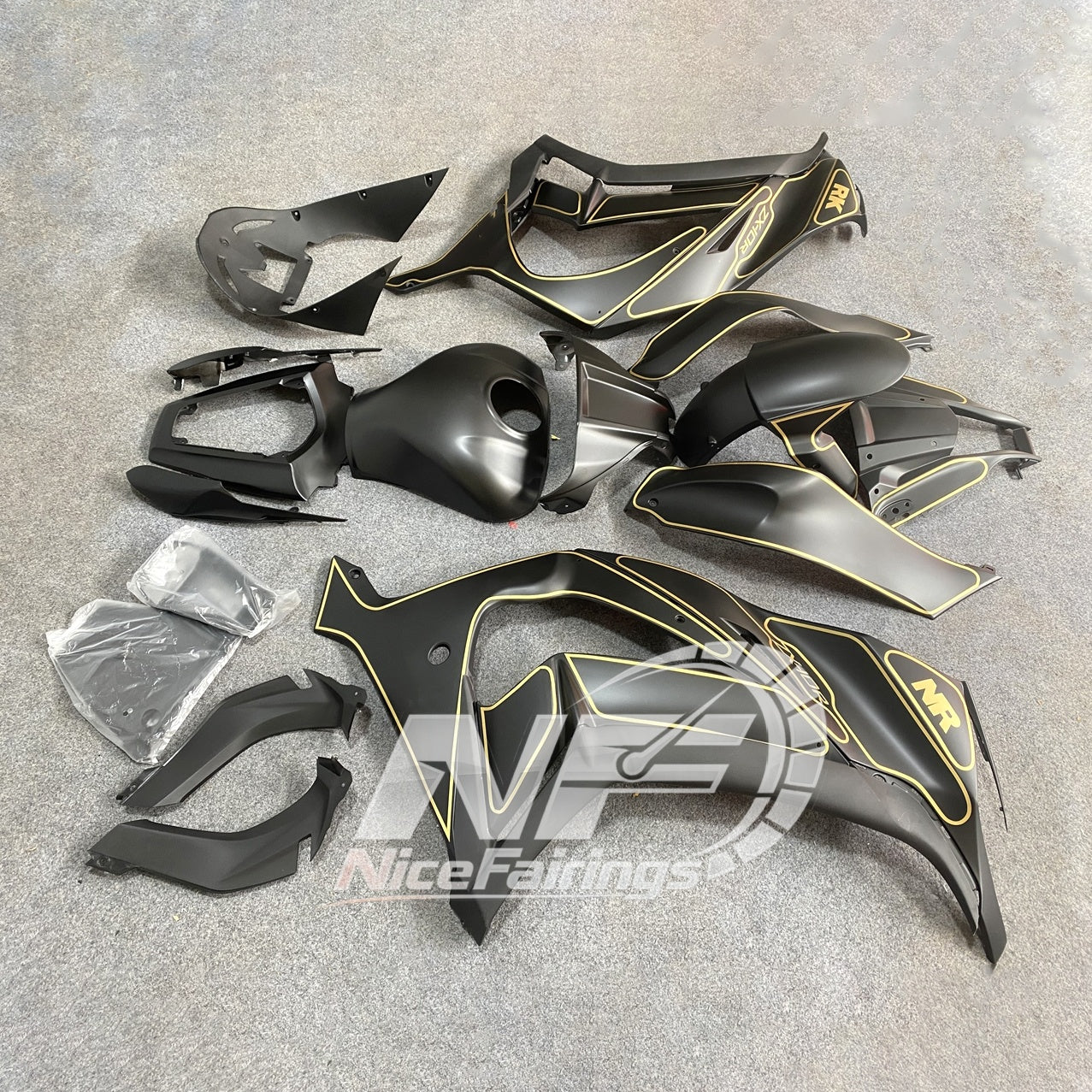 For Ninja ZX10R 2011-2015 Full Motorcycle Bodywork Kit | NiceFairings - front angle image