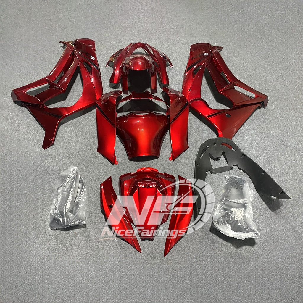 For KAWASAKI ZX10R 2016-2020 Aftermarket Fairing Kit Replacement Plastics | NiceFairings - front angle image