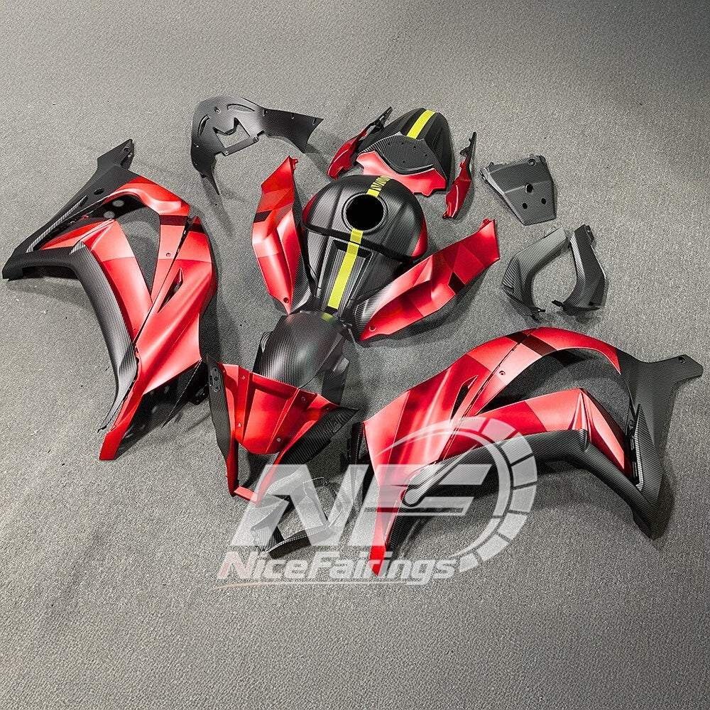For Ninja ZX10R 2011-2015 Full Motorcycle Bodywork Kit | NiceFairings - front angle image