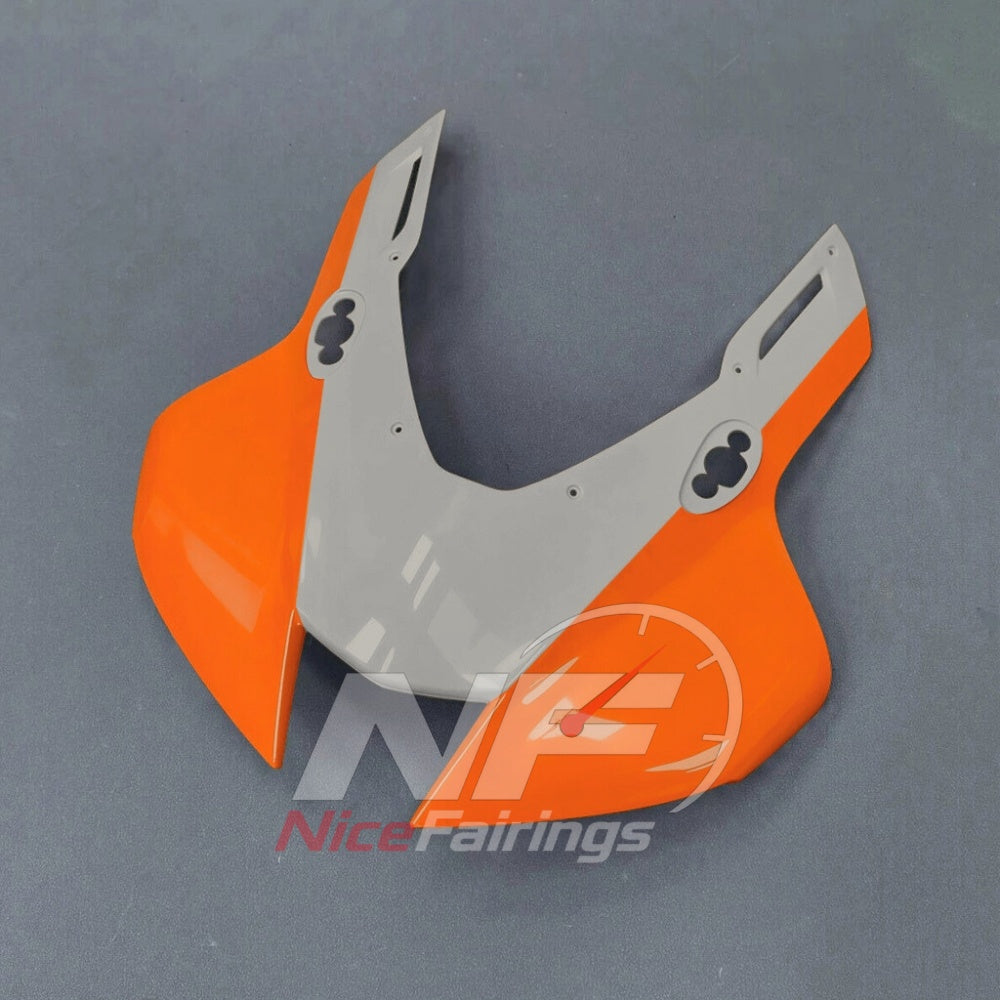 For Honda CBR1000RR-R SP 2024-2026 Orange Black ABS Fairing Kit with Painted Bodywork and Replacement Panels | NiceFairings - front angle image